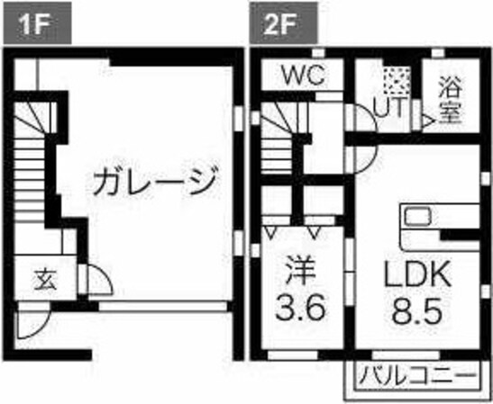 アヴニールの物件間取画像